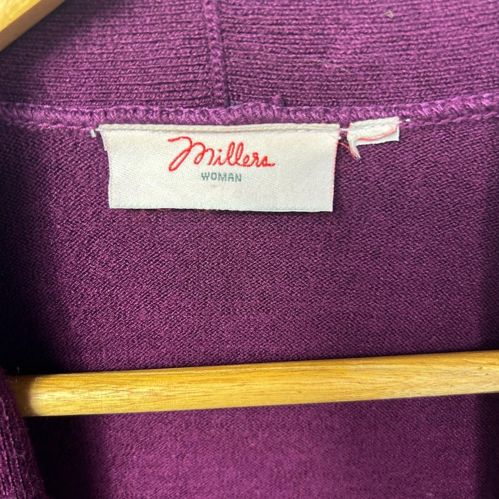 Millers Purple Cardigan - Size 16/18