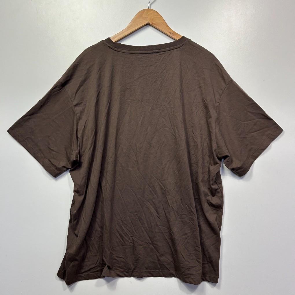 Jay Jays Brown Cotton T-Shirt - Size XXL