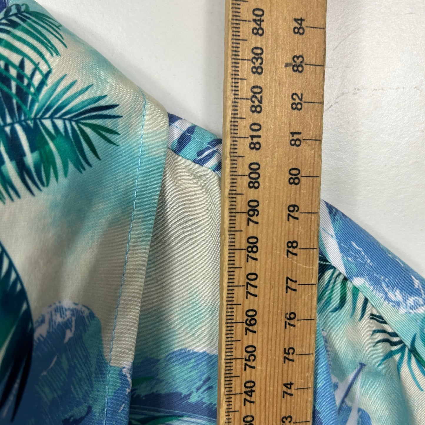 DBK Originals Blue Tropical Hawaiian Print Shirt - Size 5XL