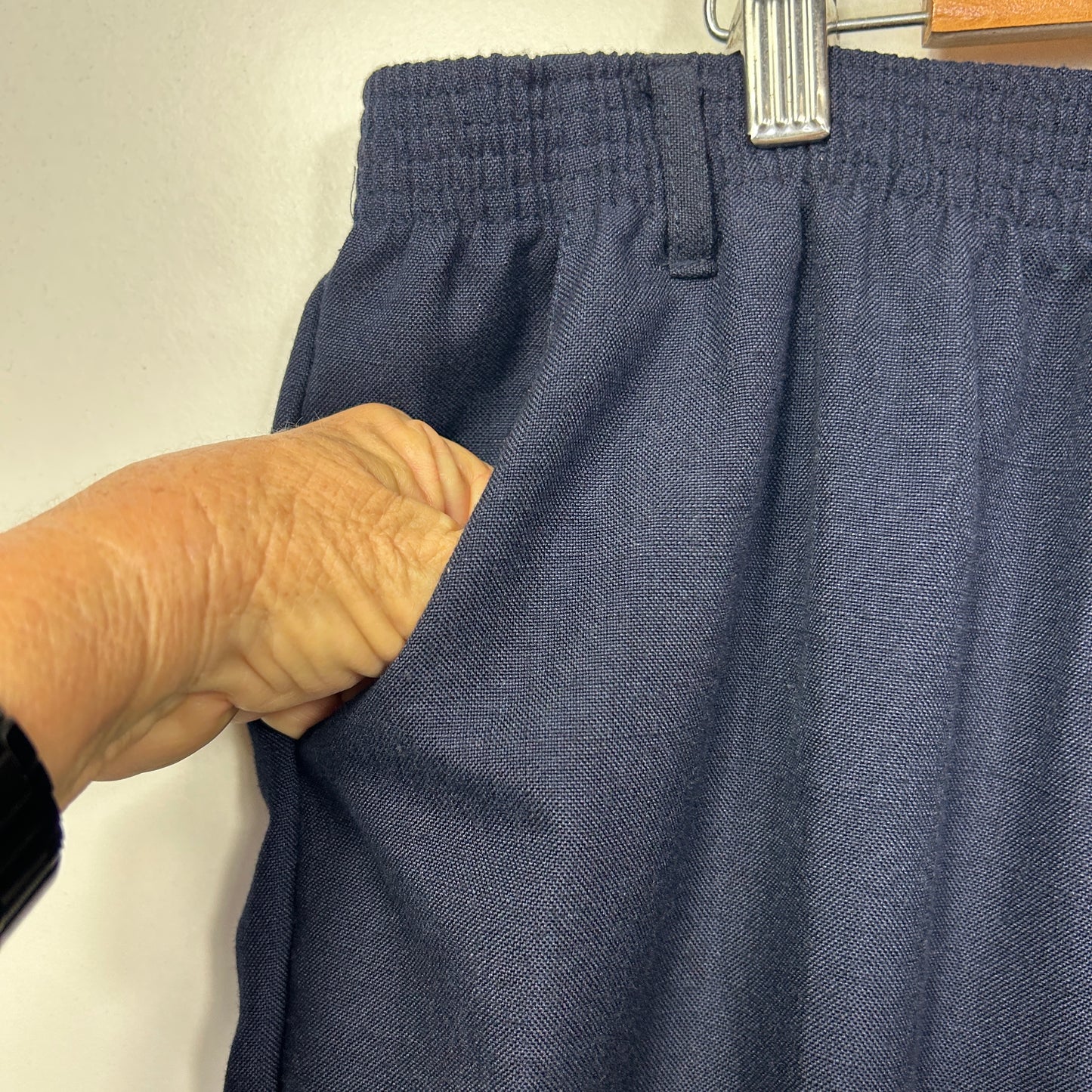 Millers Navy Capri Pants - Size 20
