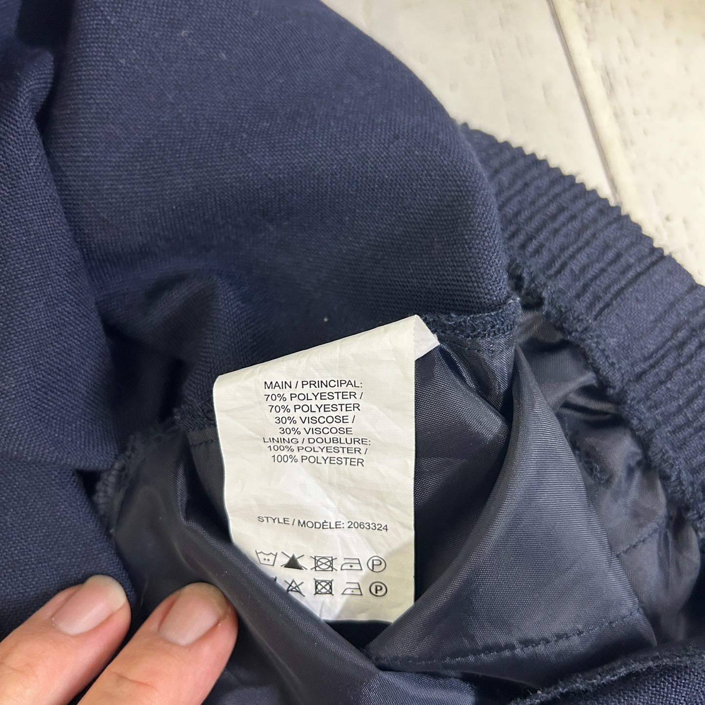 Millers Navy Capri Pants - Size 20