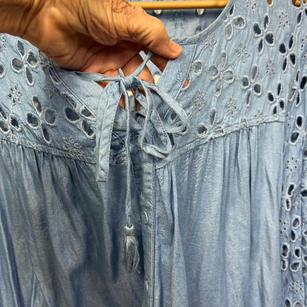 Virtuelle Blue Blouse - Size 24
