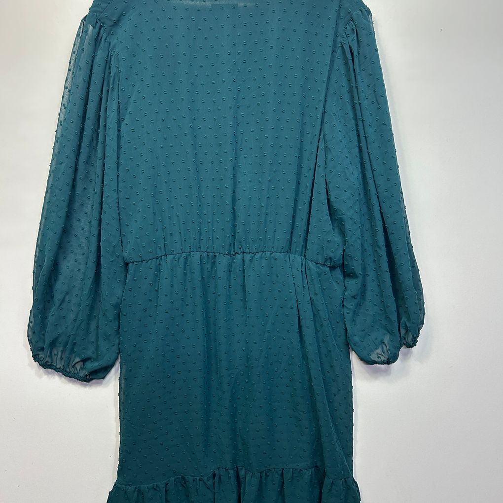 City Chic Teal Dress - Size 24/XXL