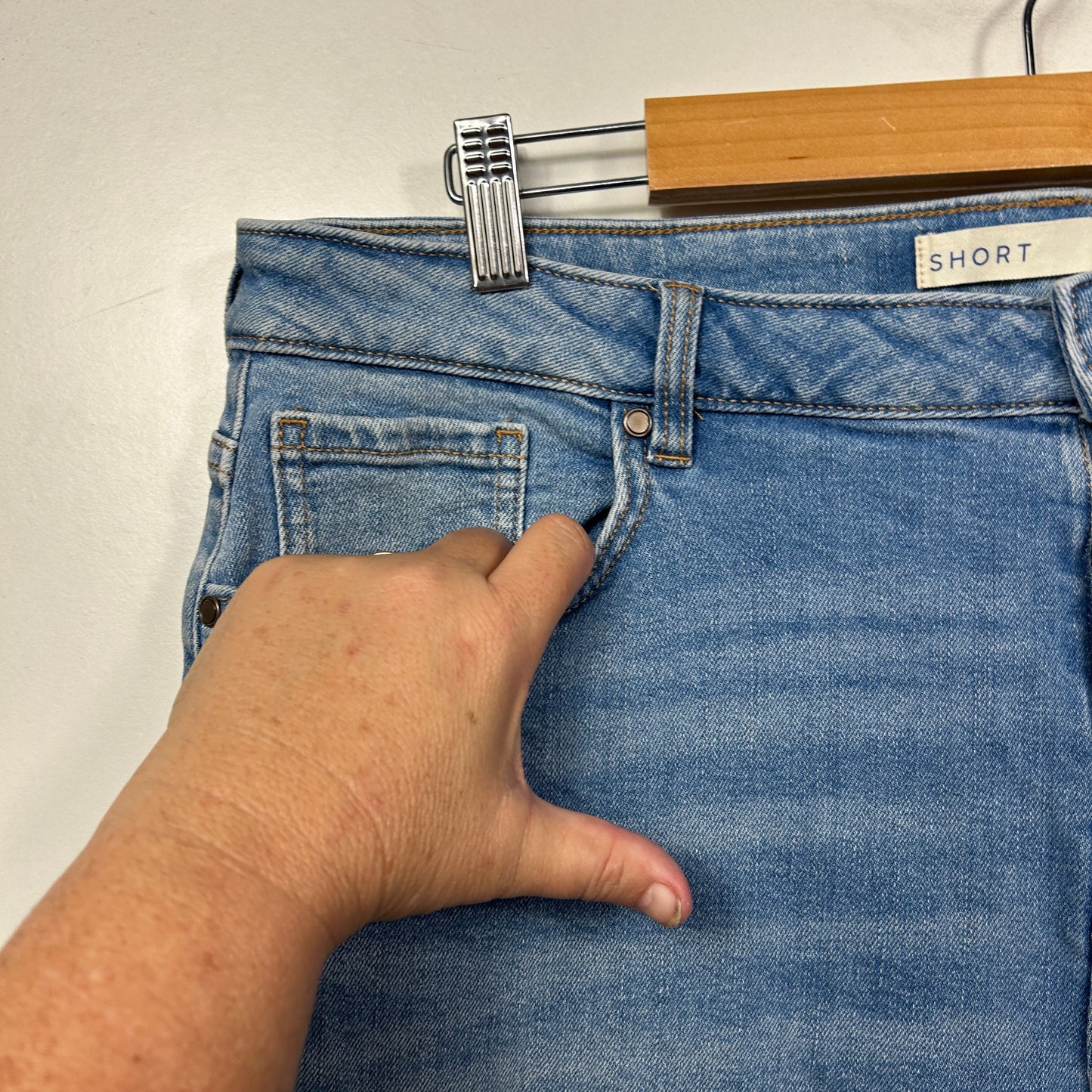 Target Blue Denim Shorts - Size 18