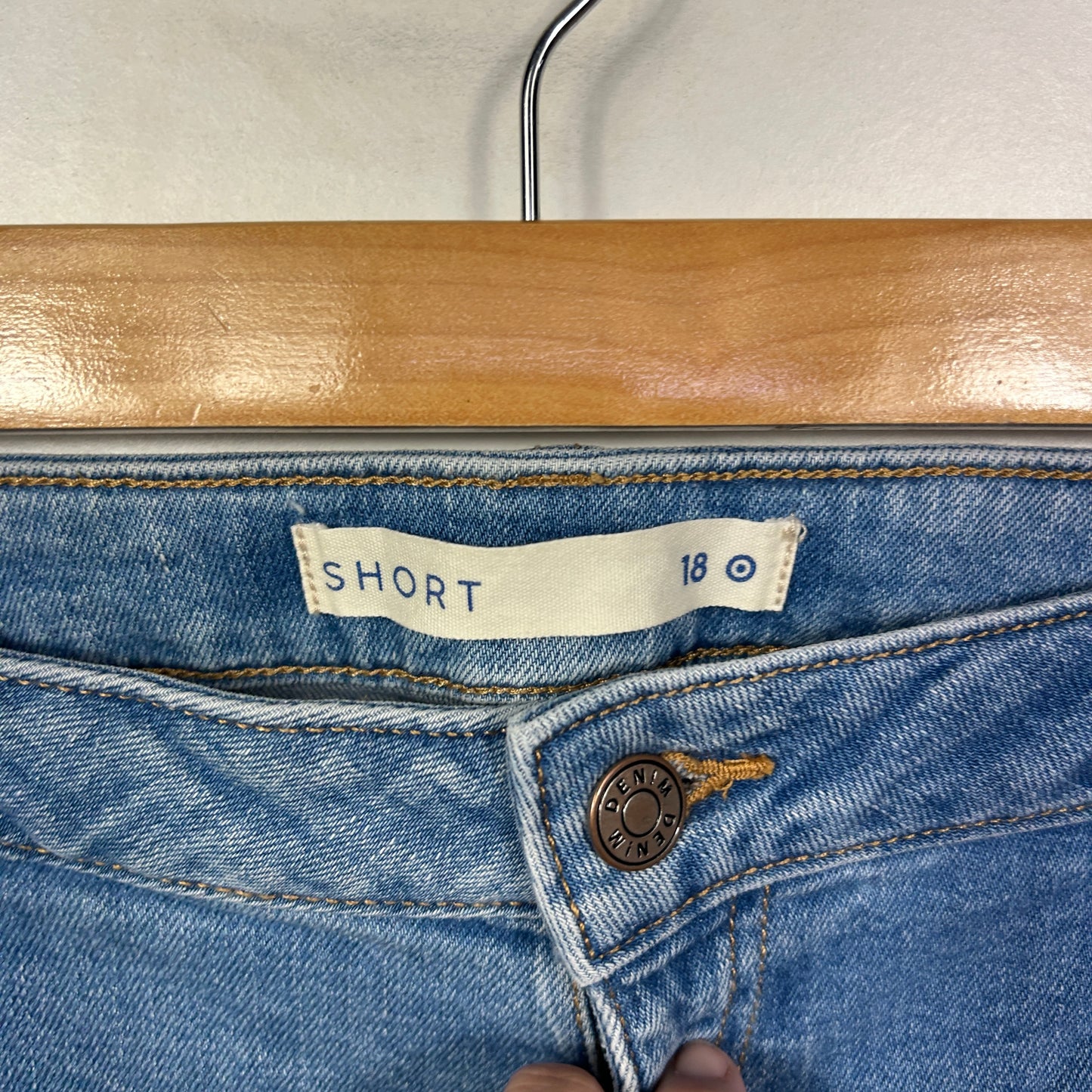 Target Blue Denim Shorts - Size 18