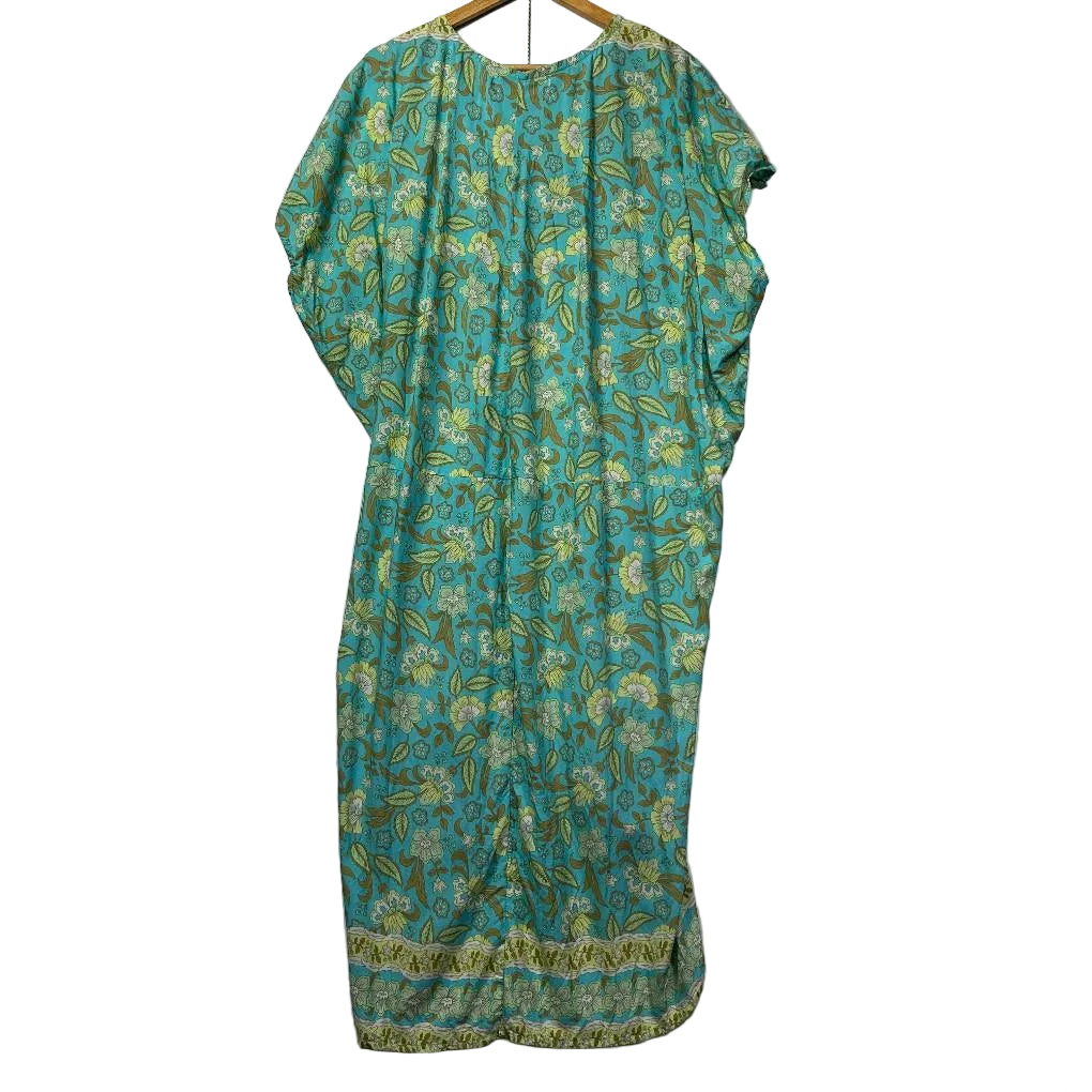 Juwita Ariana Teal Kaftan Dress - L/XL - Fits up to 22