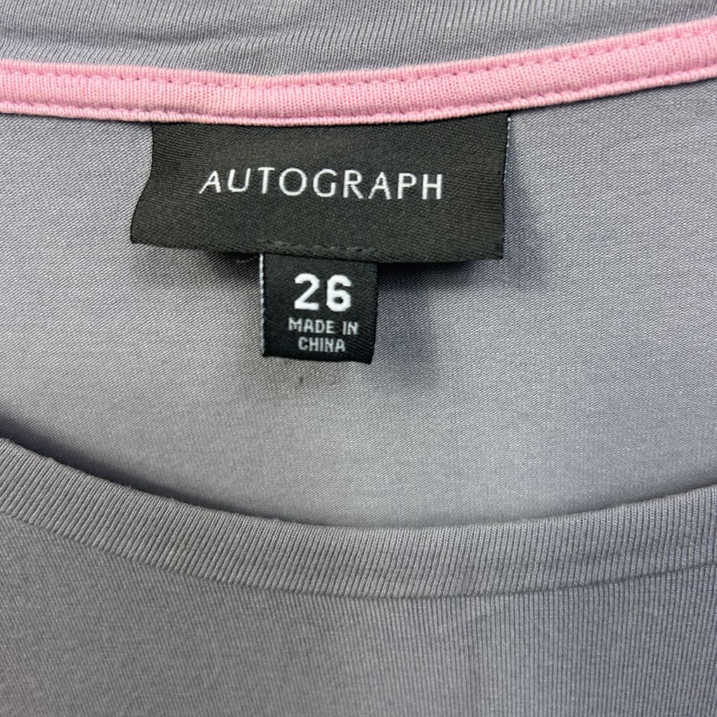 Autograph Grey Flamingo Pyjama Set - Size 26