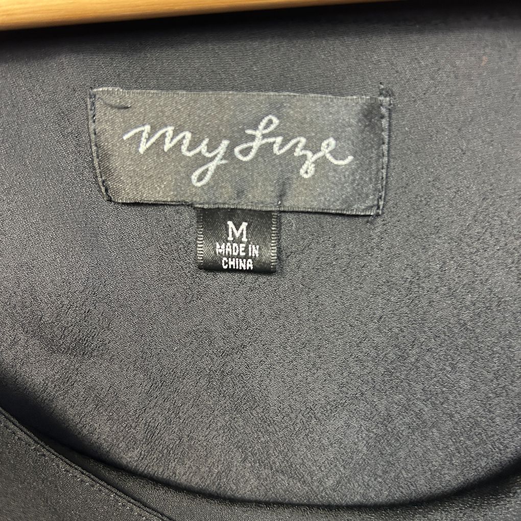 My Size Black Sleeveless Top - Size 18/M