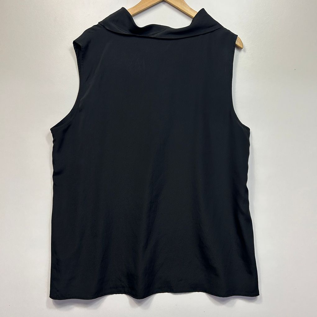 My Size Black Sleeveless Top - Size 18/M