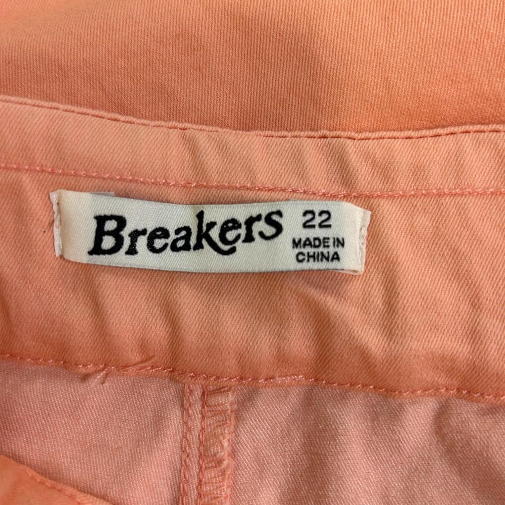 Breakers Coral Cotton Shorts - Size 22