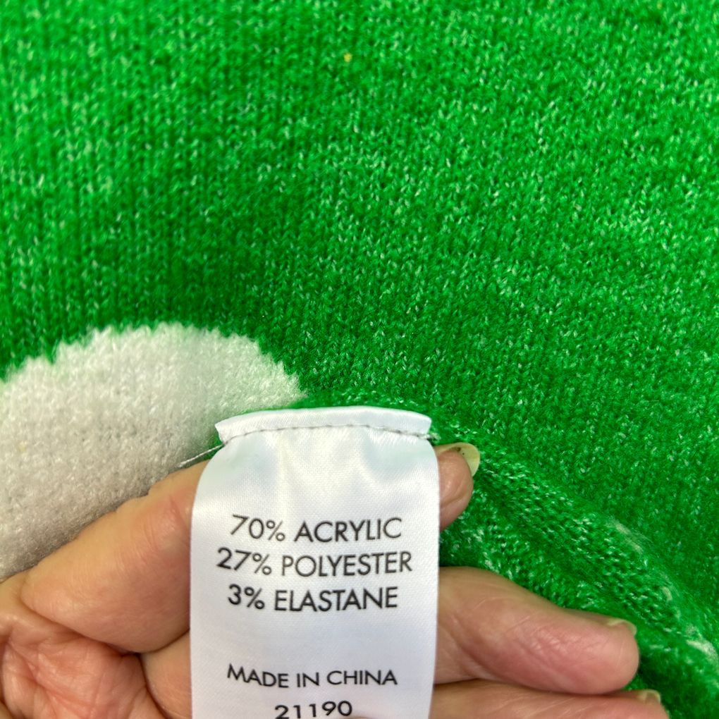 Suzanne Grae Green Spot Jumper - Size XL