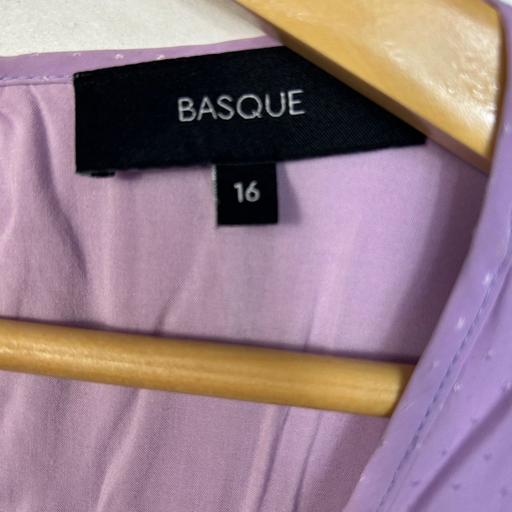 Basque Lilac Sleeveless Maxi Dress - Size 16