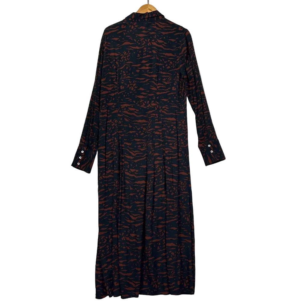 Foil Navy Dress - Size 14