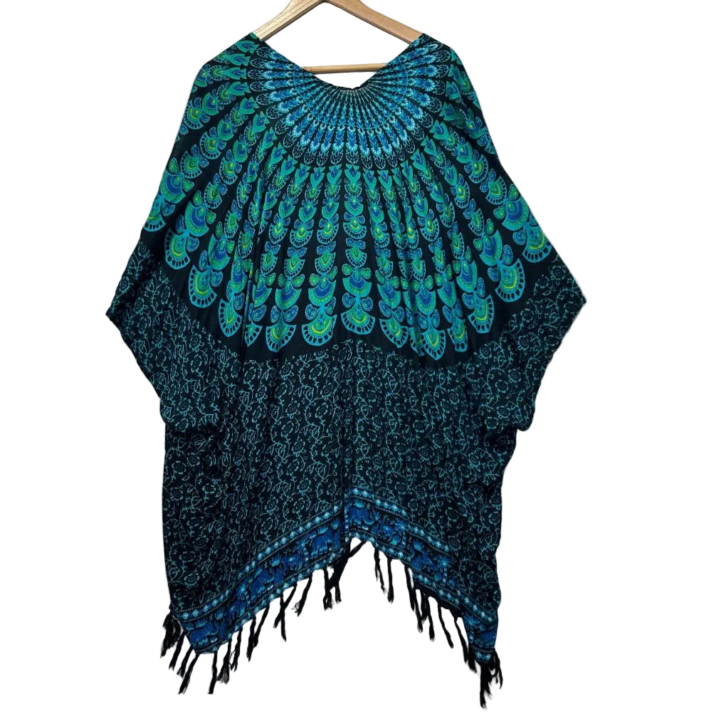 Teal Kimono Duster Jacket  -  One Size TBC