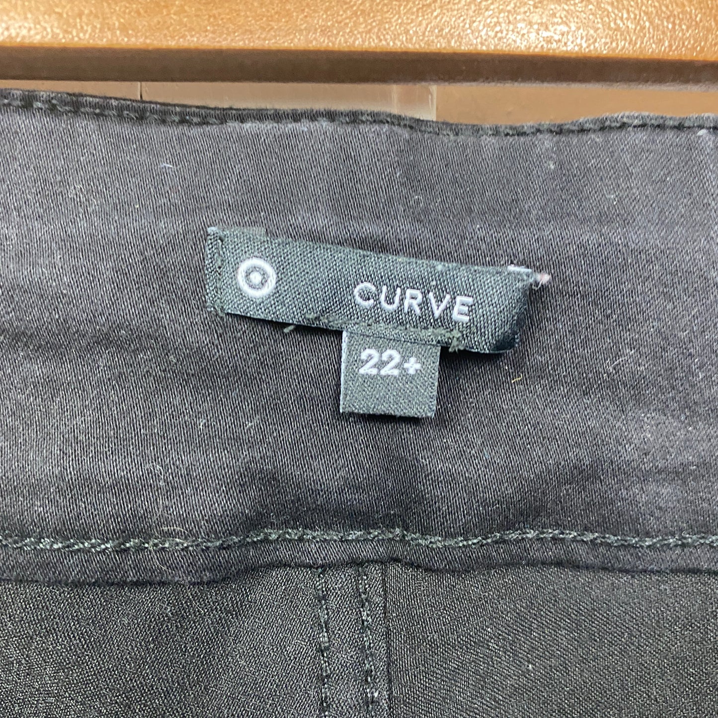 Target Curve Denim Pants Size 22 Black Pull On