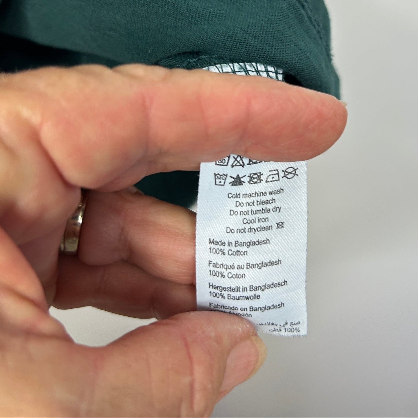 CCX City Chic Green Short Sleeve Boxy Top - Size 18/M