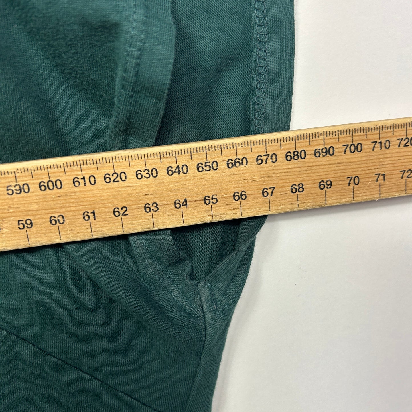 CCX City Chic Green Short Sleeve Boxy Top - Size 18/M