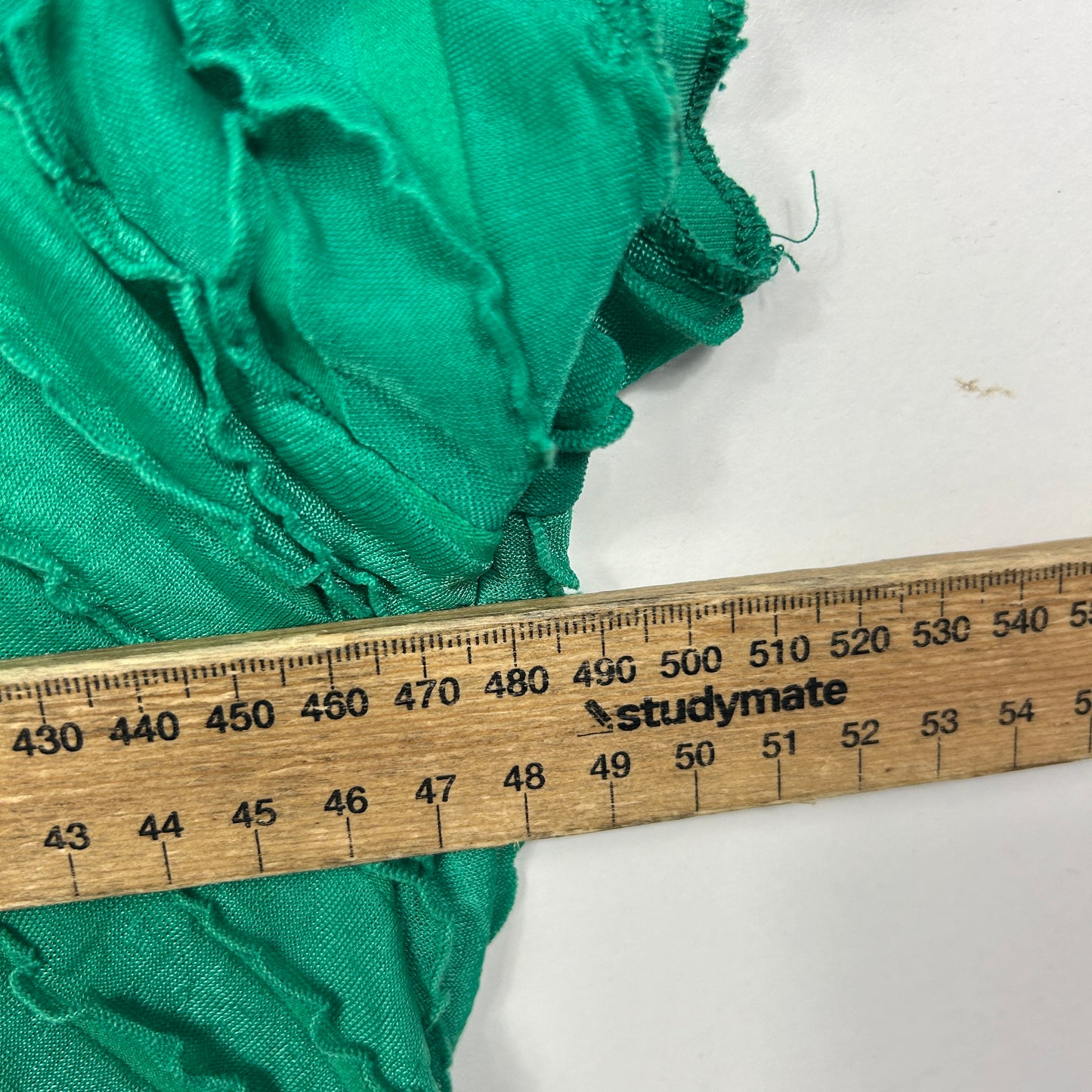 Katies Green Textured Short Sleeve Top - Size L