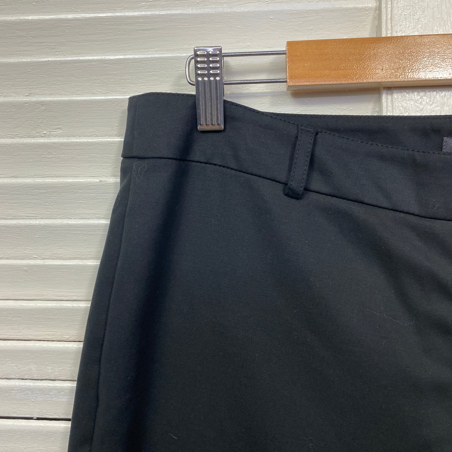 Sportscraft Pants Size 16 Black Zip Fly