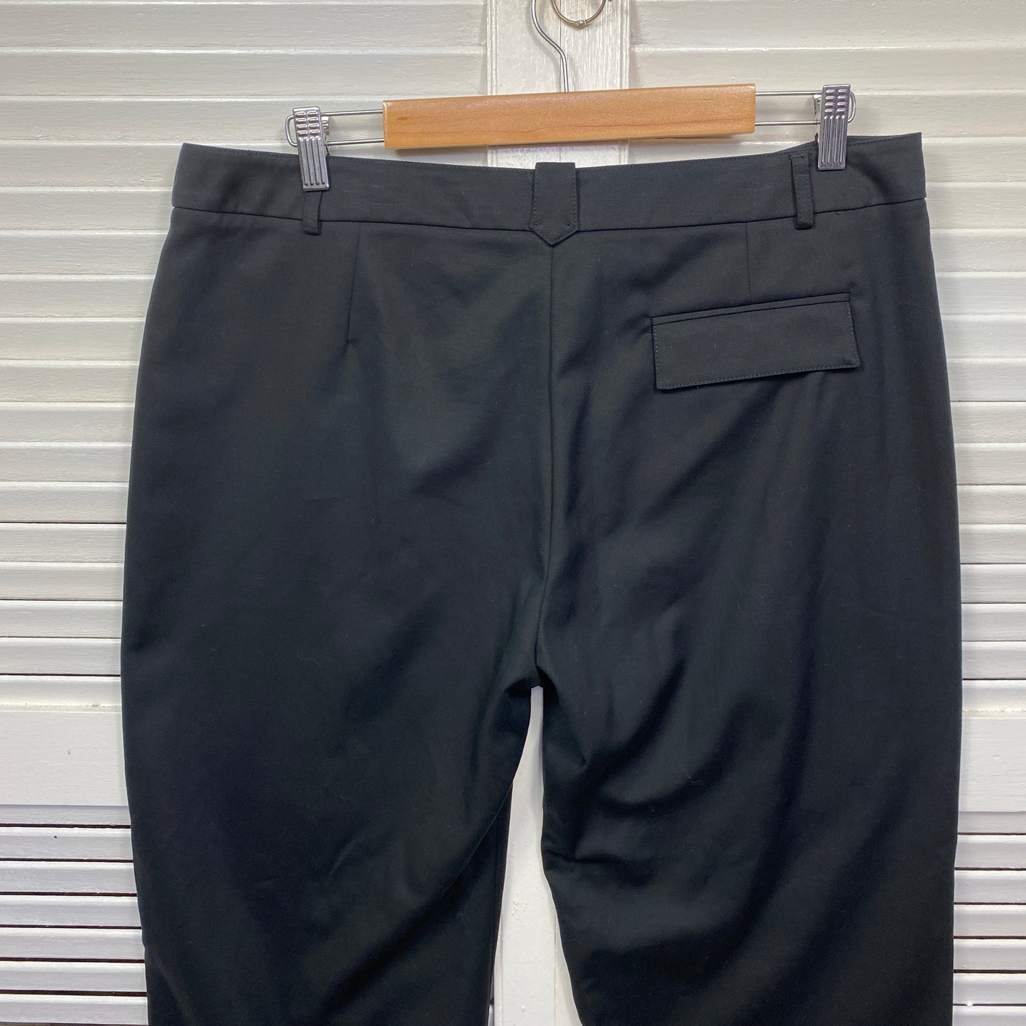 Sportscraft Pants Size 16 Black Zip Fly