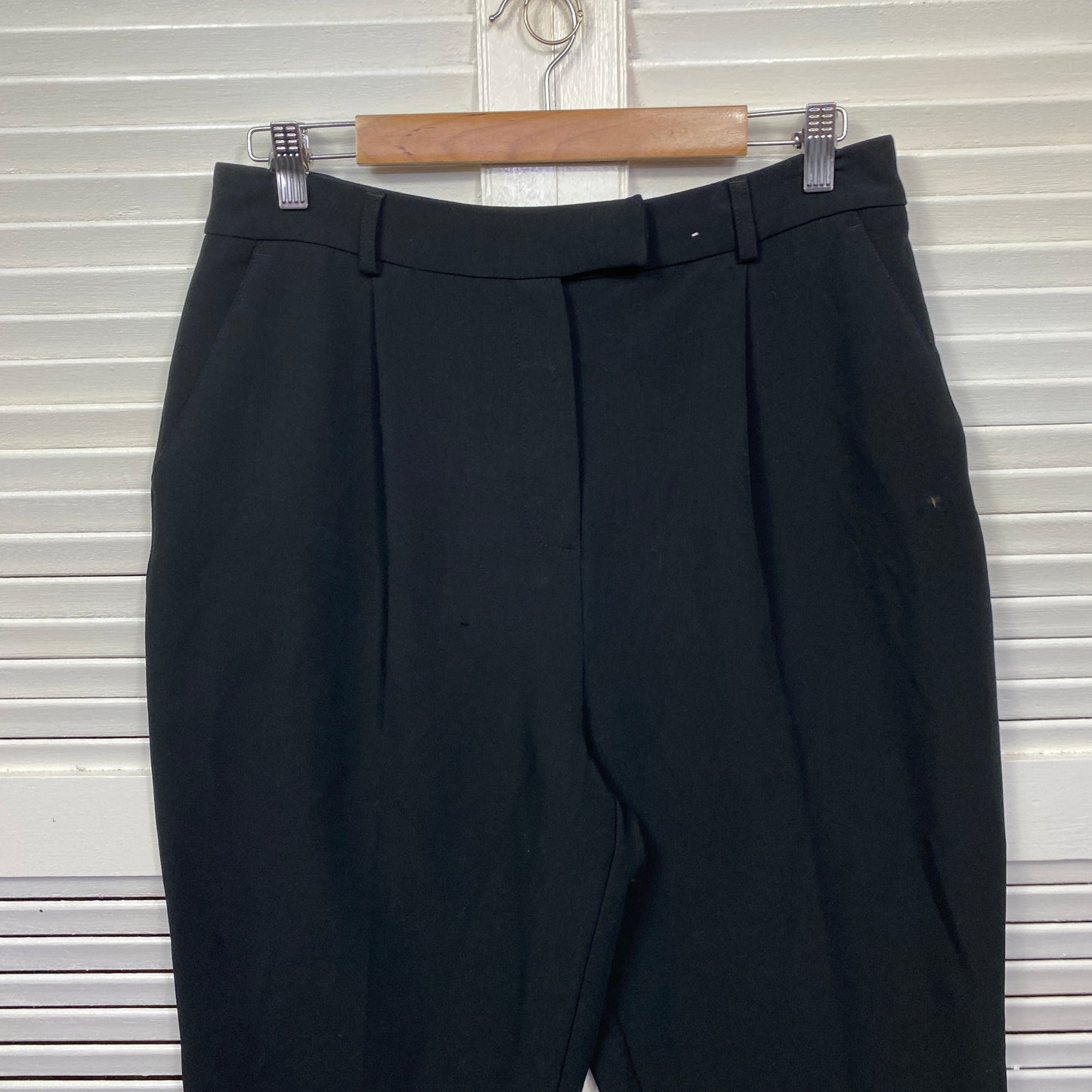 Preview Pants Size 14 Black Pockets Zip Fly