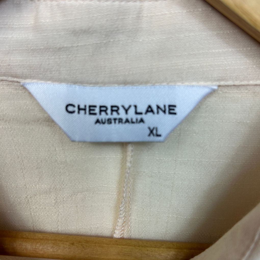 Cherrylane Cream Shirt - Size XL