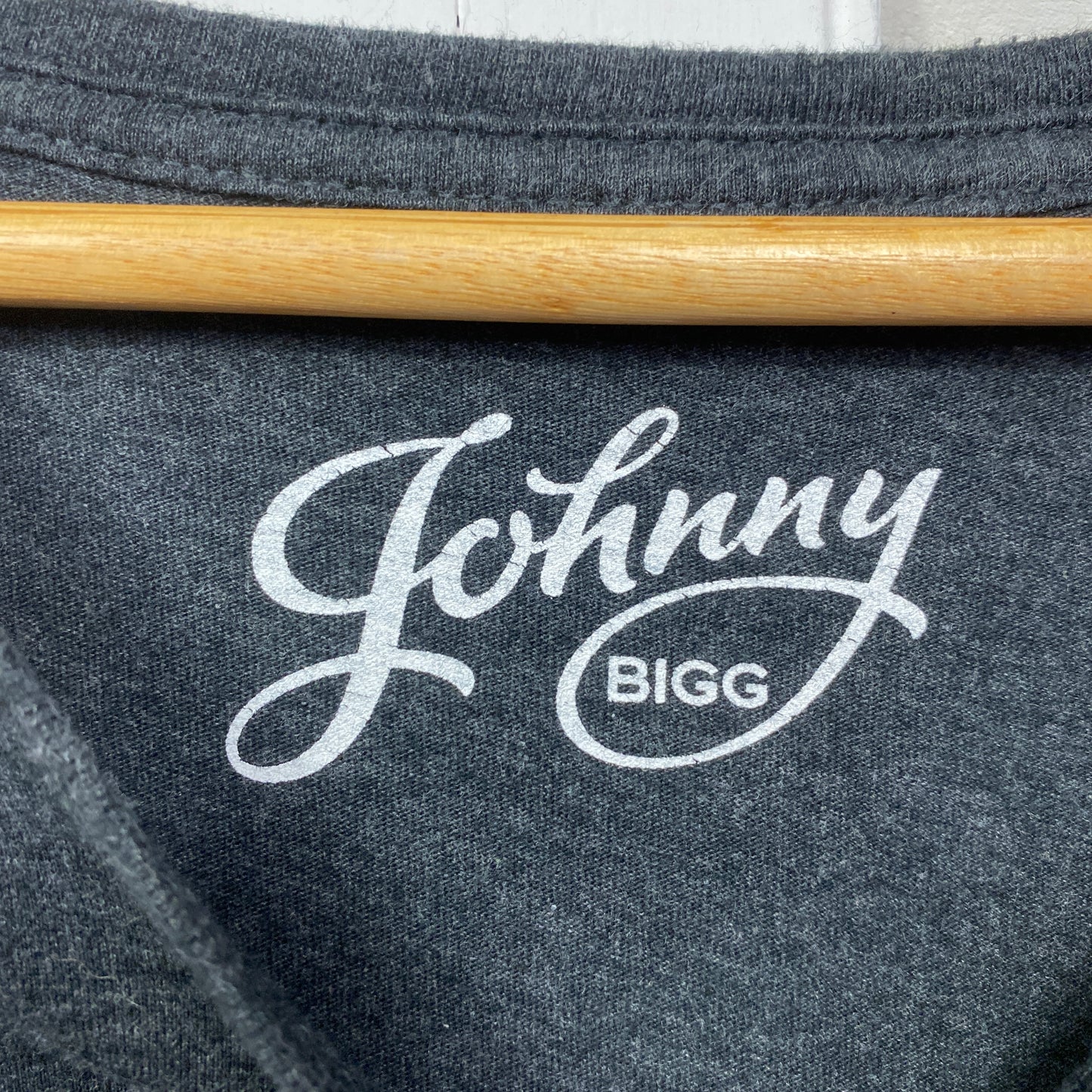 Johnny Bigg Mens TShirt Size 4XL Grey Short Sleeve