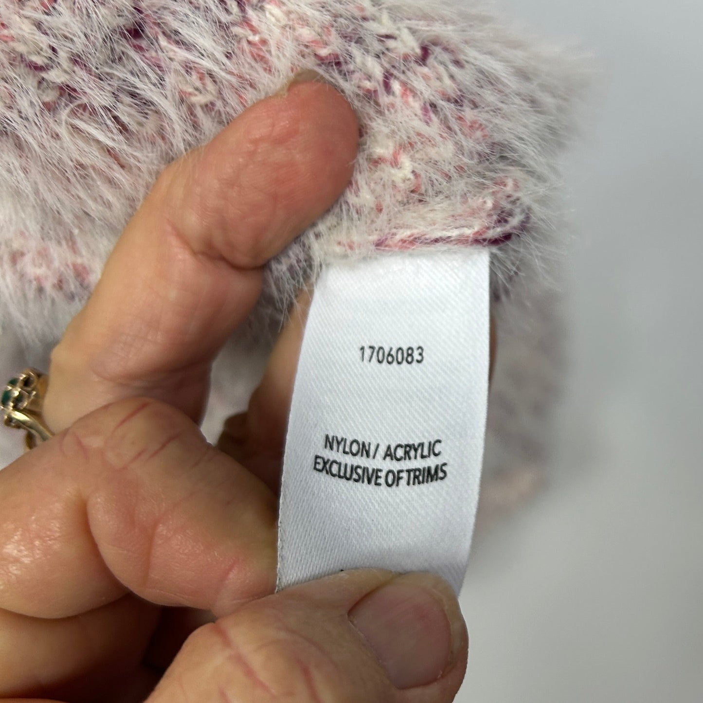 & me Pink Fluffy Long Sleeve Jumper - Size 16