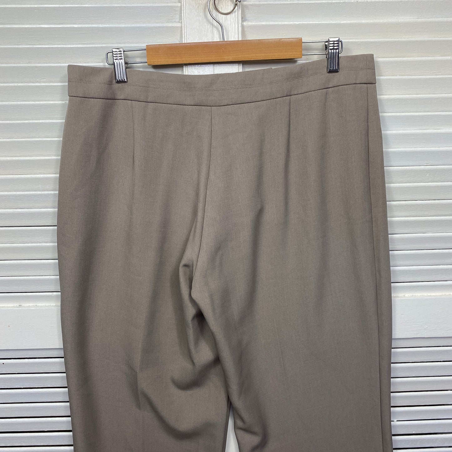 Liz Jordan Pants Size 16 Mushroom Zip Fly