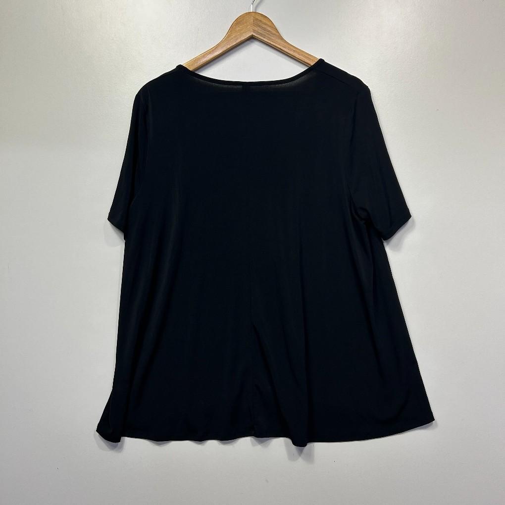 Taking Shape Black Top - Size 16/S