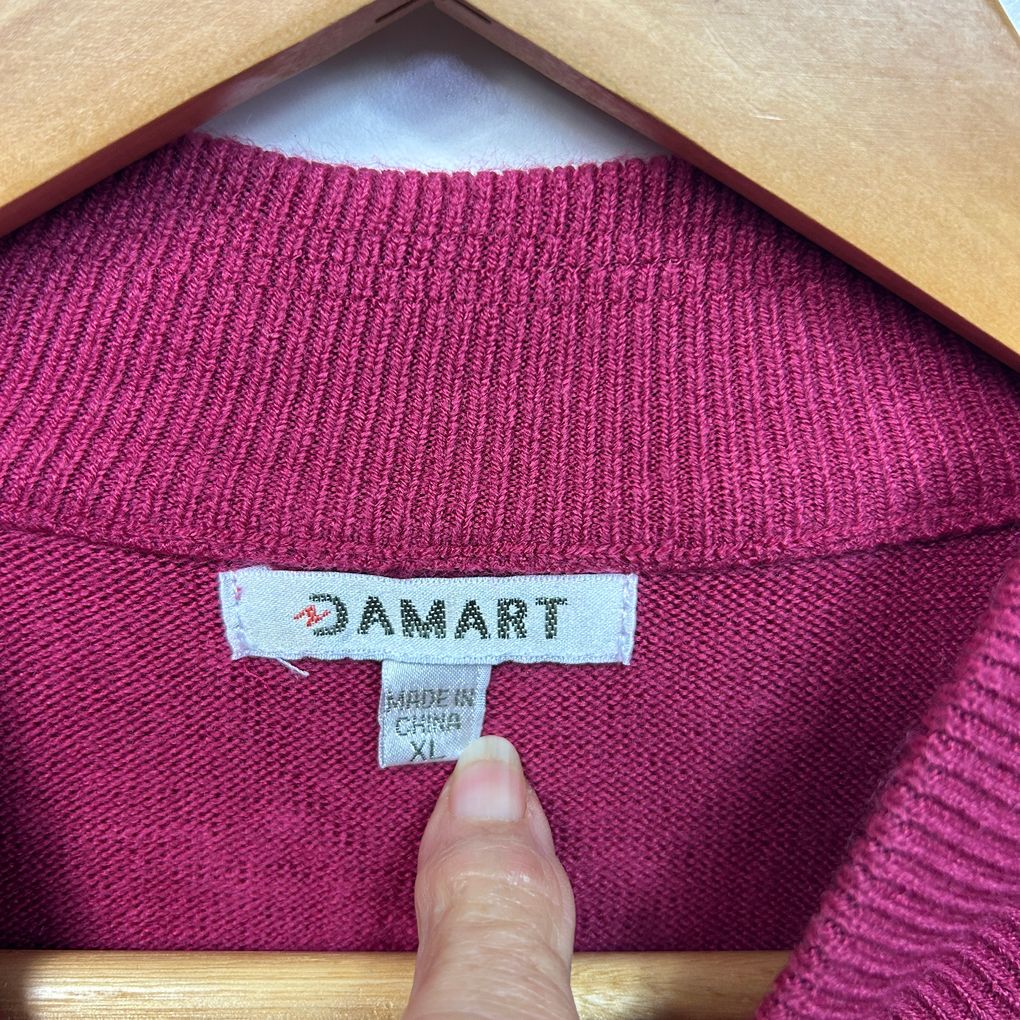 Damart Pink Jumper - Size XL