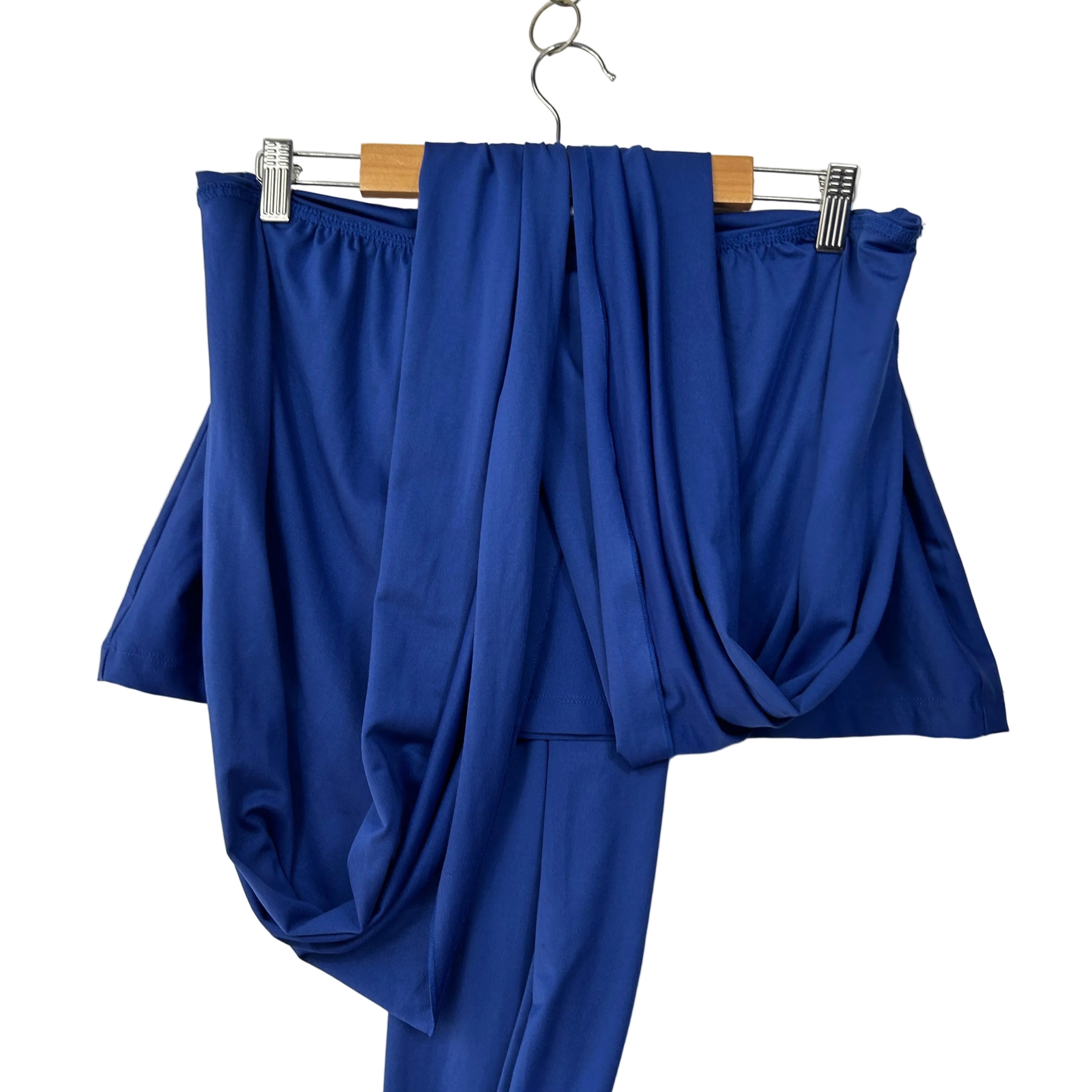 Blue Convertible Wrap Top - One Size