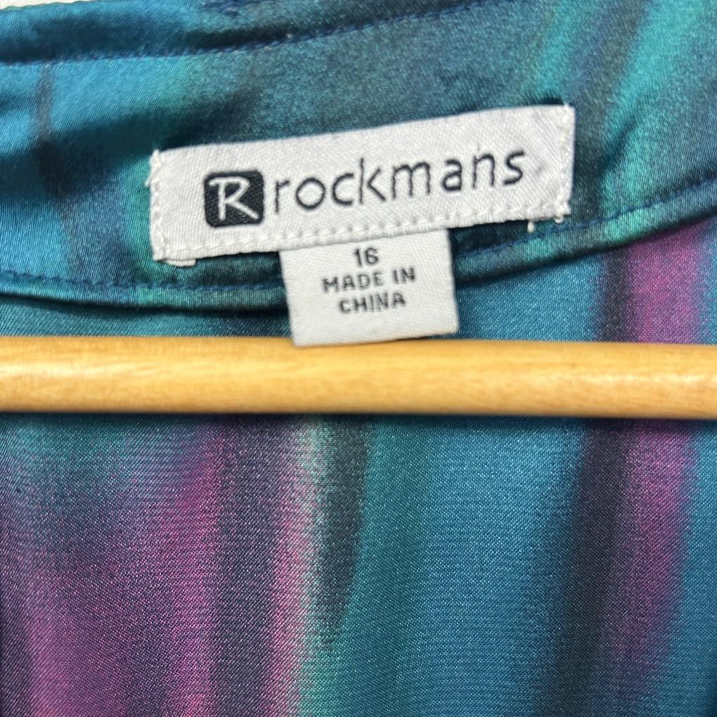 Rockmans Multicoloured Top - Size 16
