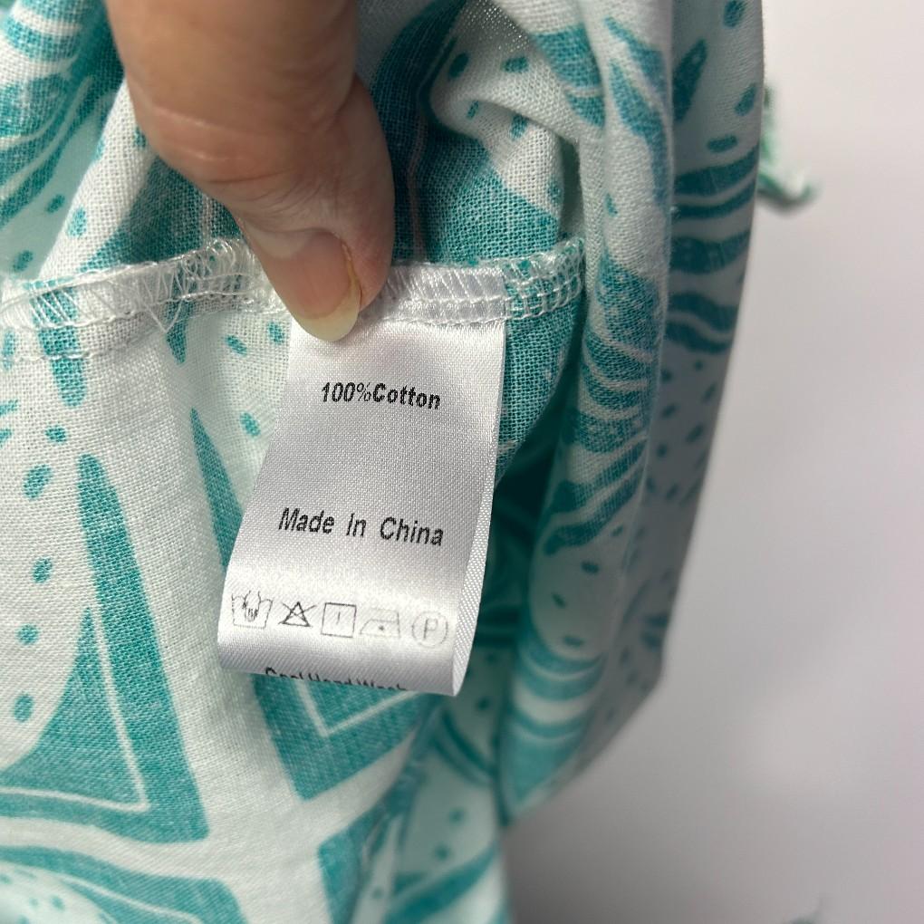Henry Oscar Green Cotton Shirt - Size 22