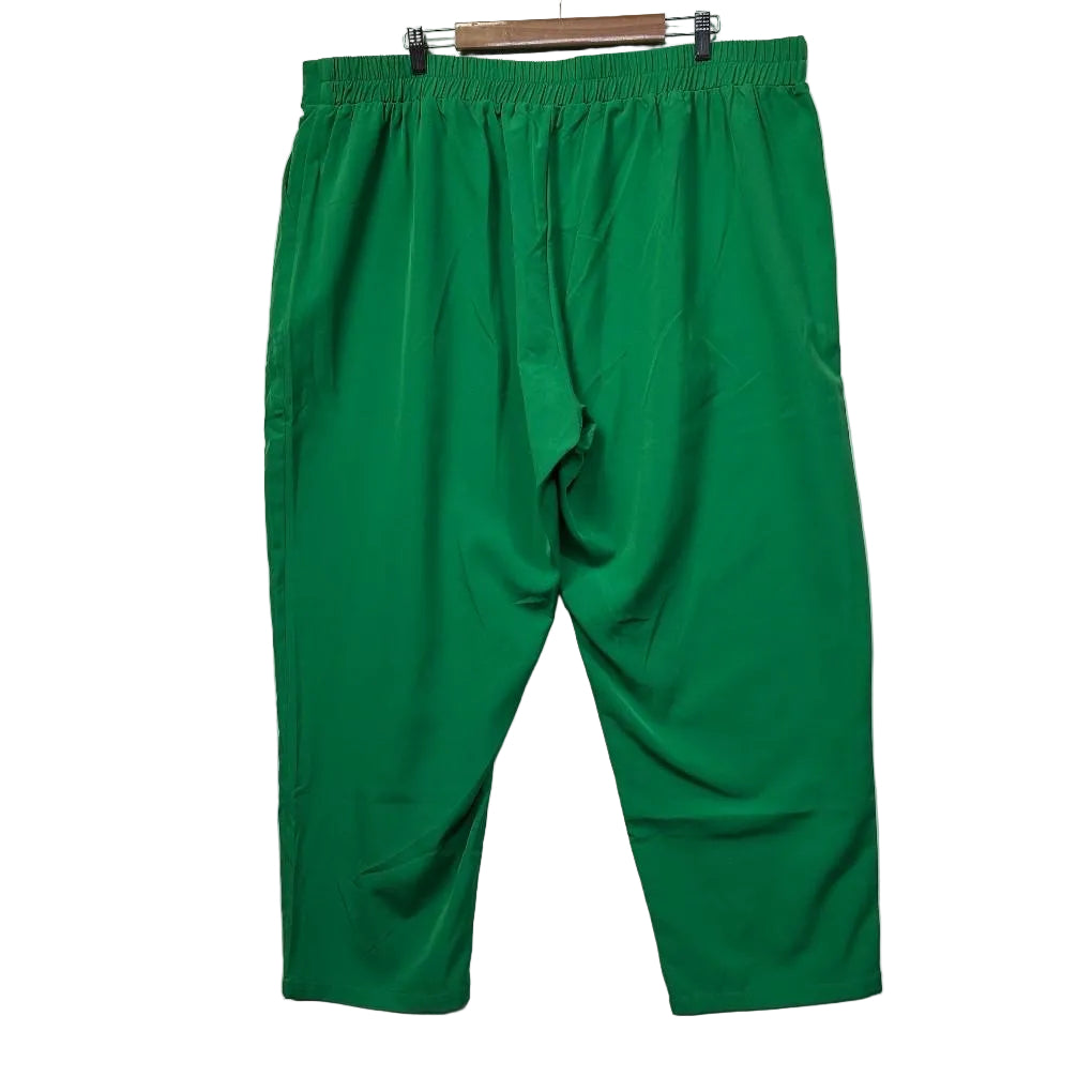Friday Flamingo Green Pants - Size 7/24/26