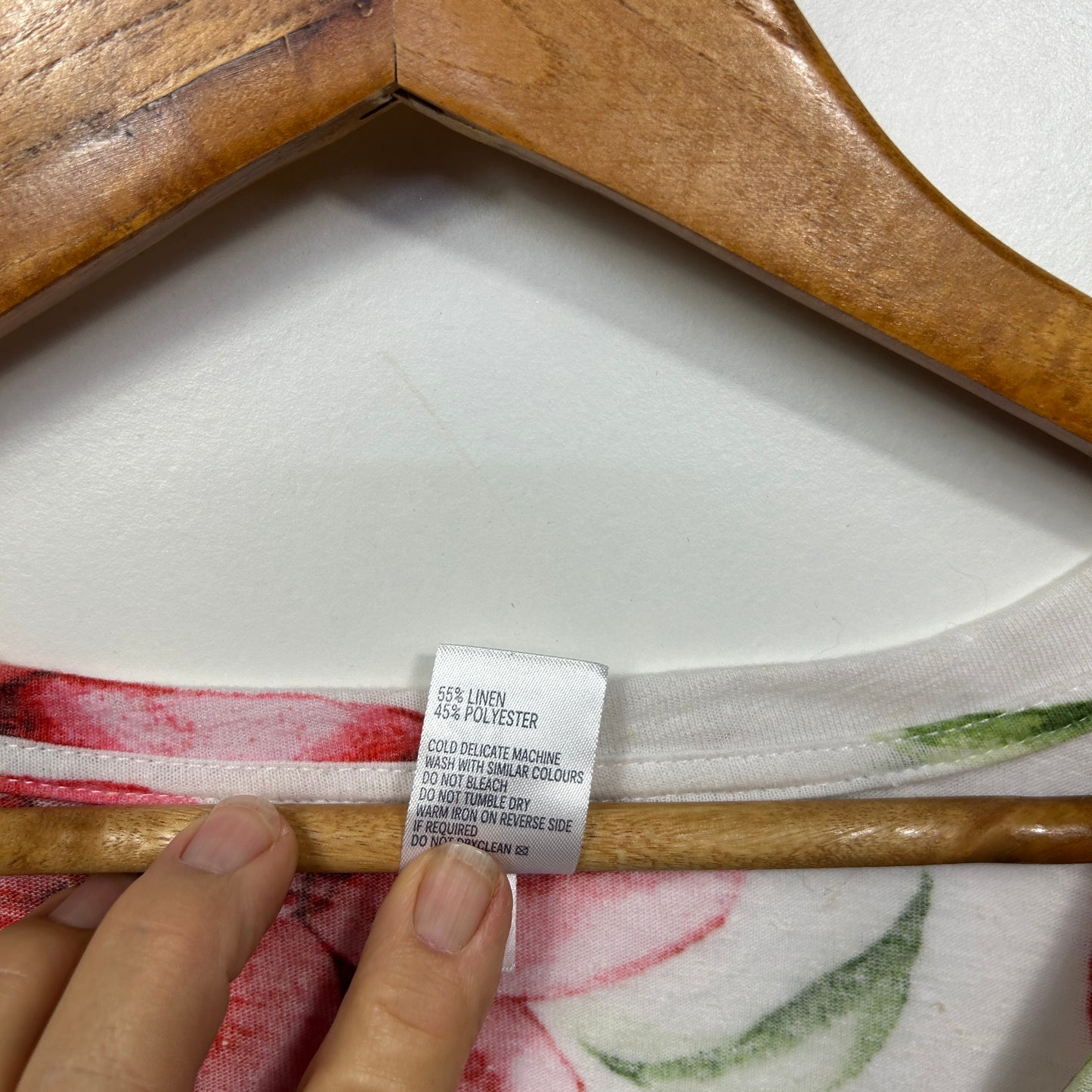 Anko Floral Short Sleeve Top - Size 20