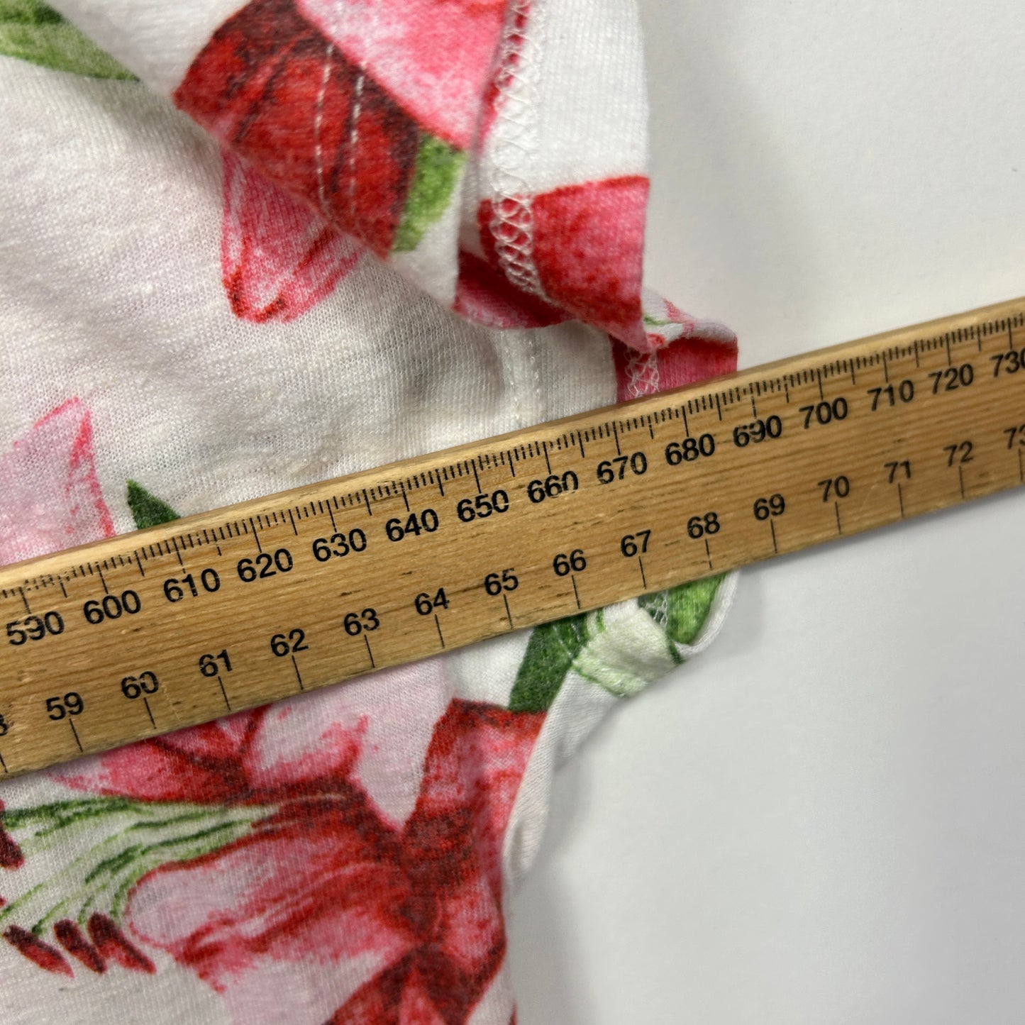 Anko Floral Short Sleeve Top - Size 20