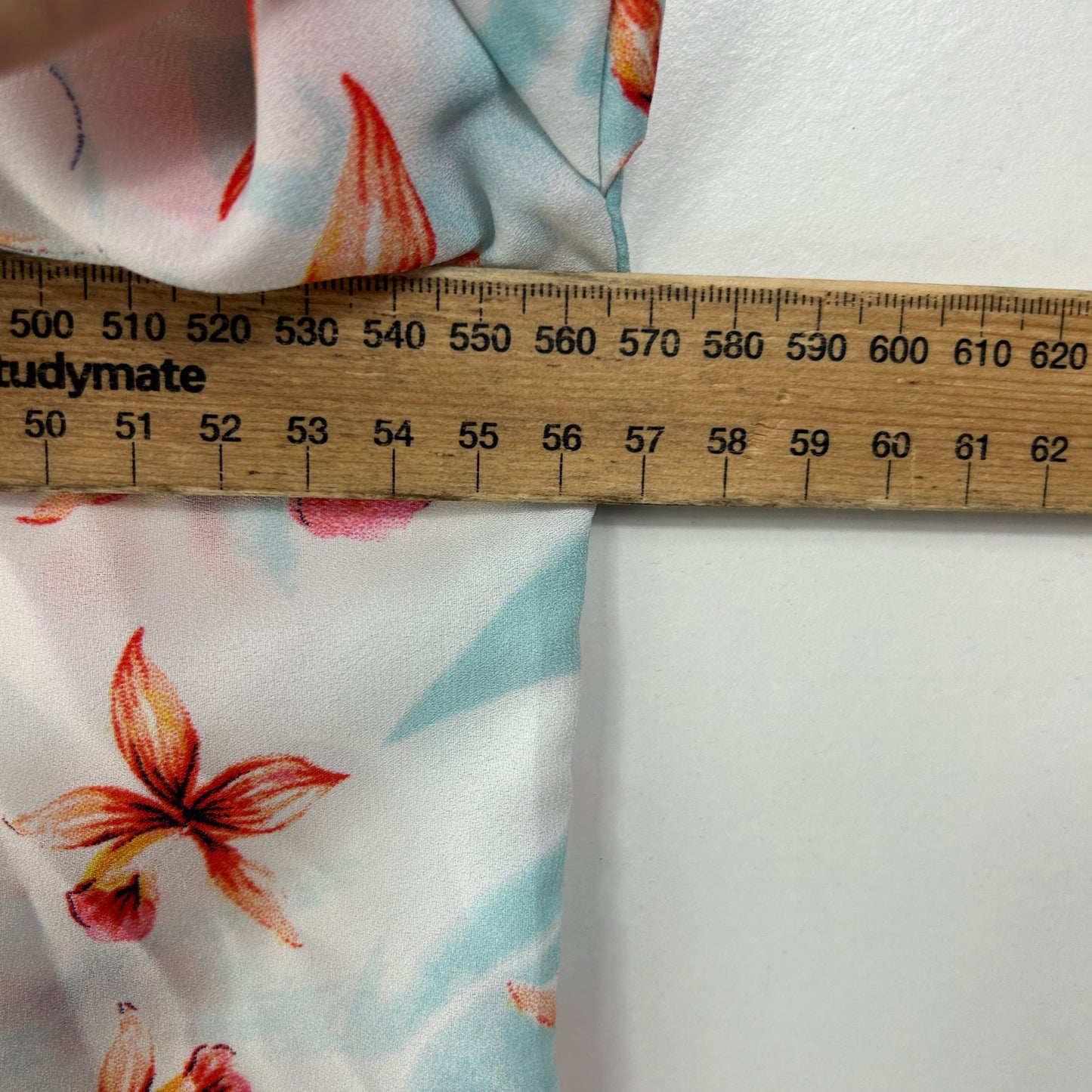 Millers White Tropical Floral Print Top - Size 14
