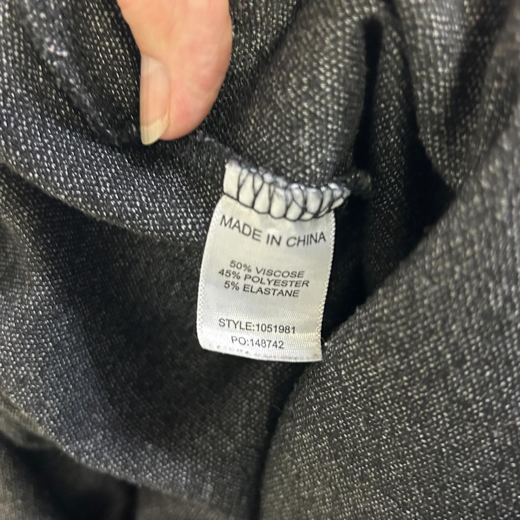 Beme Grey/Black Pants - Size 26