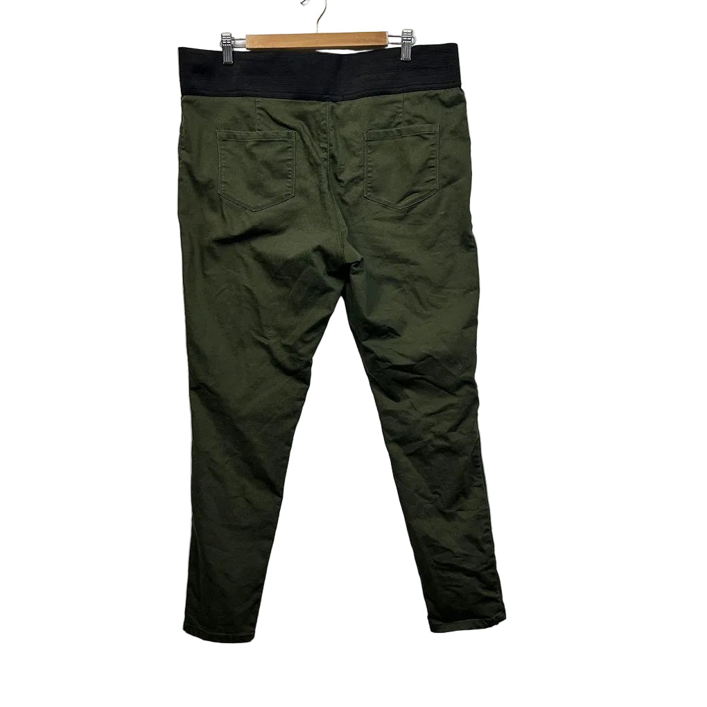 Khoko Khaki Cotton Pants - Size 18
