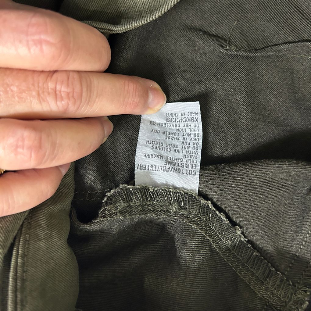 Khoko Khaki Cotton Pants - Size 18