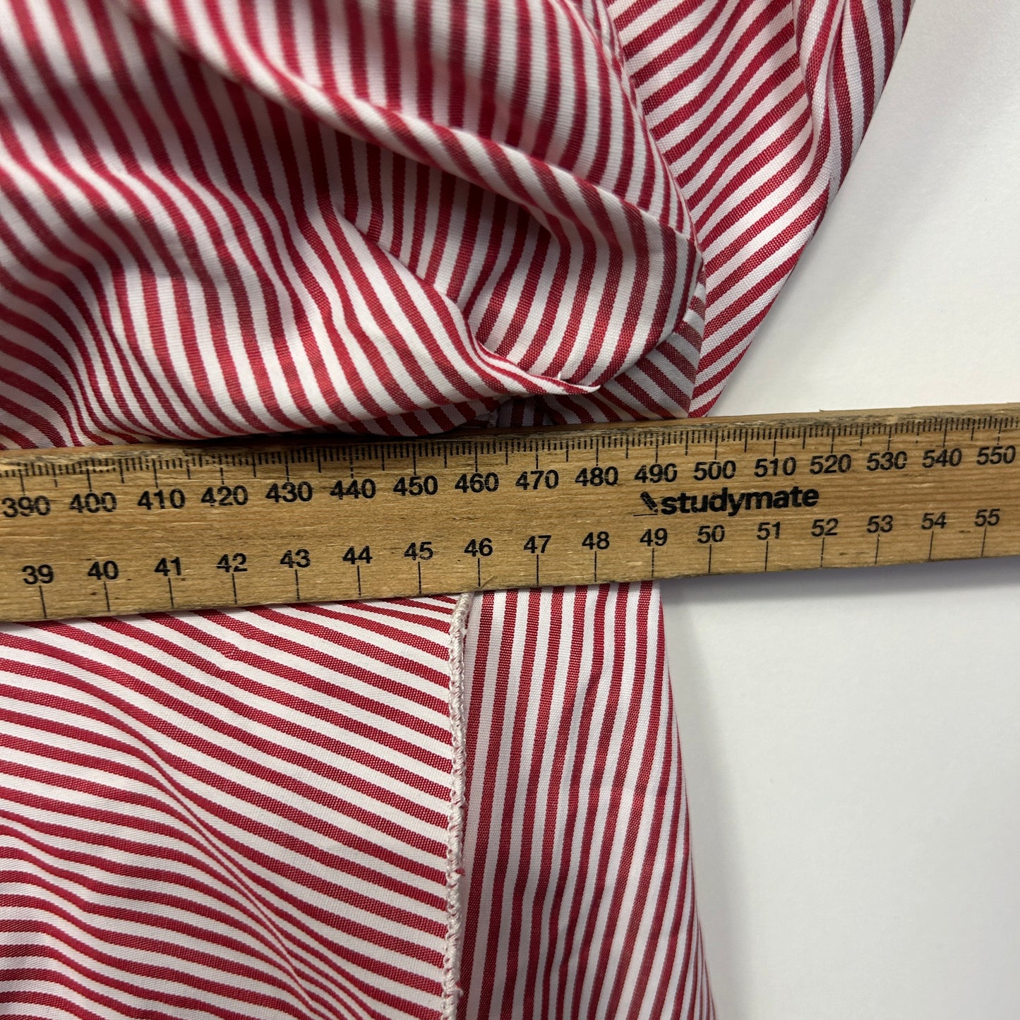 Wrap Dress Size 16 18 Red White Striped