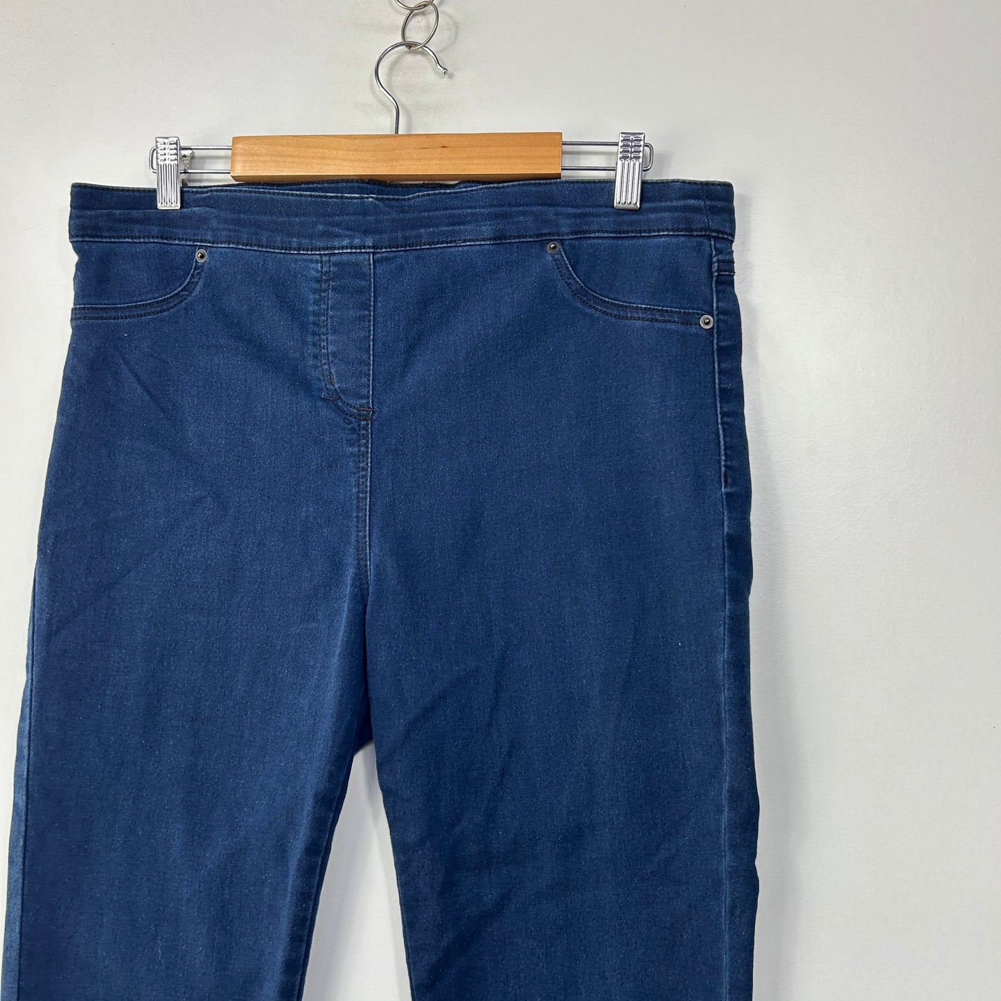 Millers Navy Denim Jeggings Jeans - Size 16