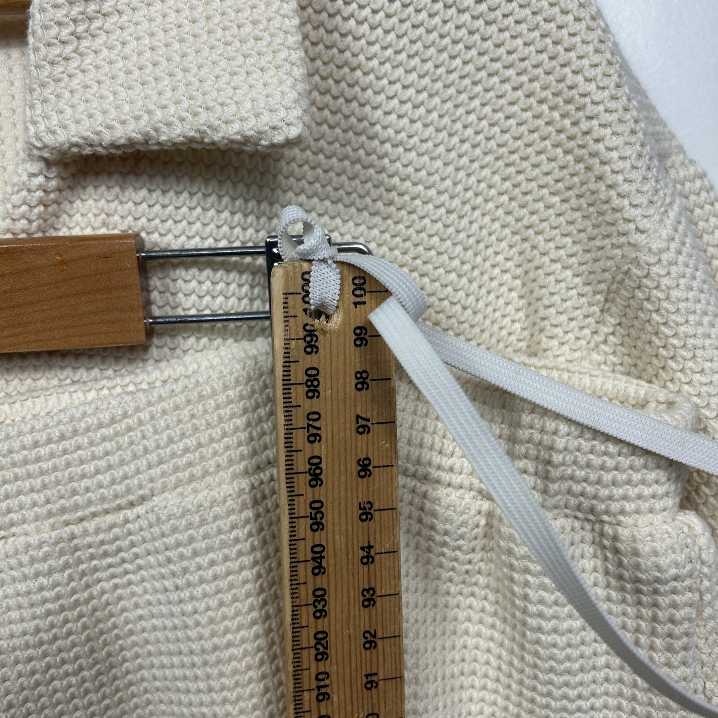 Fayt The Label Cream Textured Two-Piece Top and Skirt Set - Size 22