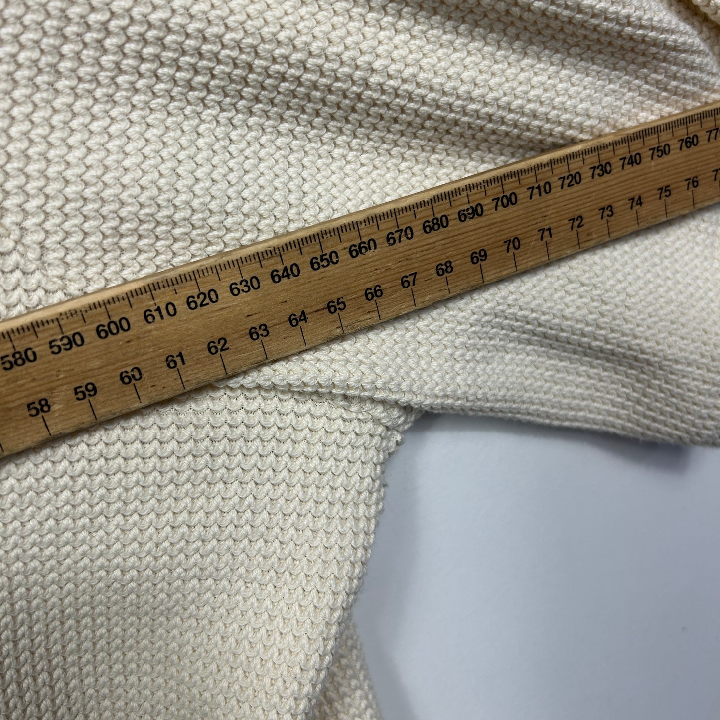 Fayt The Label Cream Textured Two-Piece Top and Skirt Set - Size 22