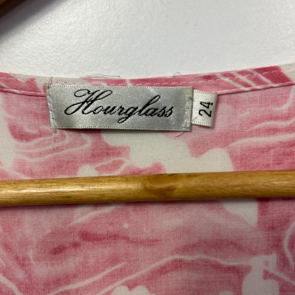 Hourglass Pink Floral Maxi Dress - Size 24