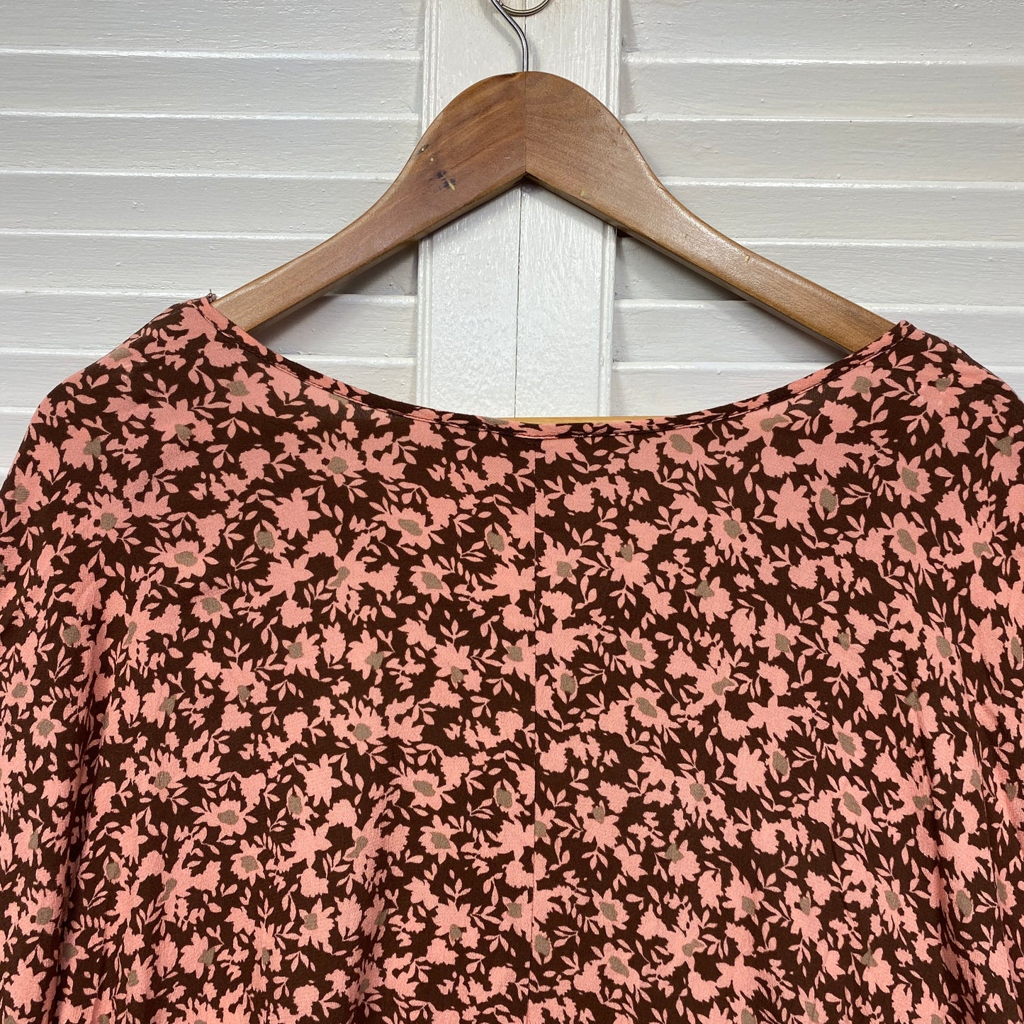 SASS Top Size 16 Short Sleeve Floral