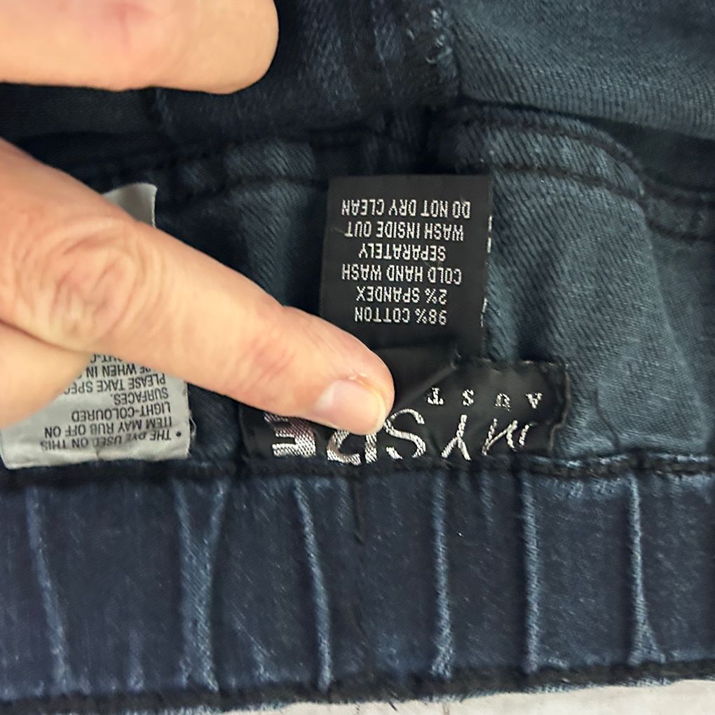 My Size Black Denim Jeans - Size 20