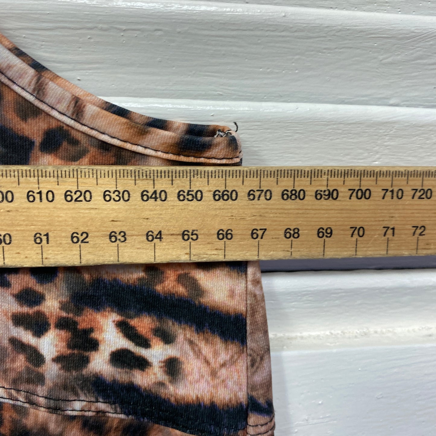 Taking Shape Size 20 Plus Large Sleeveless Animal Print