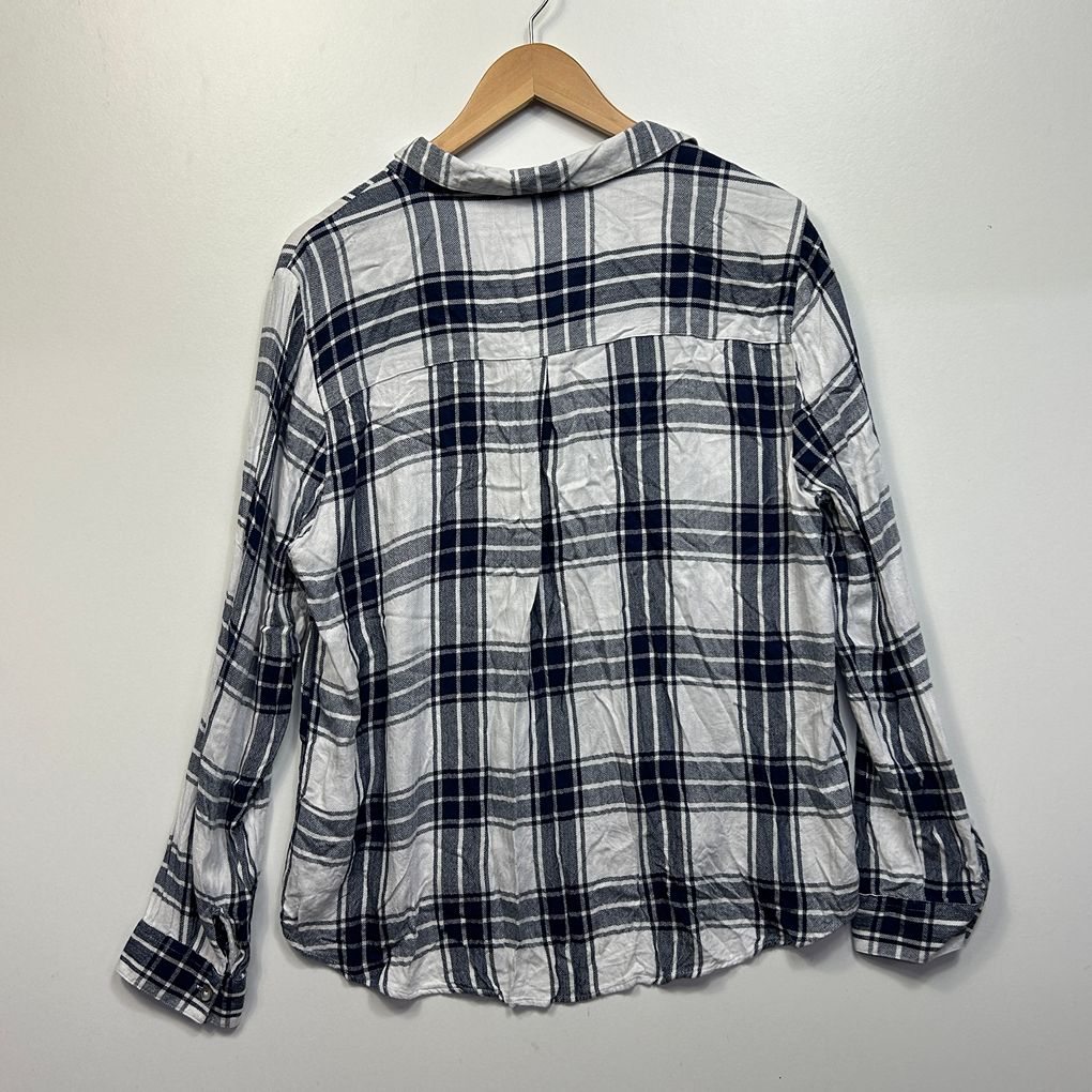 & me Navy Check Shirt - Size 18